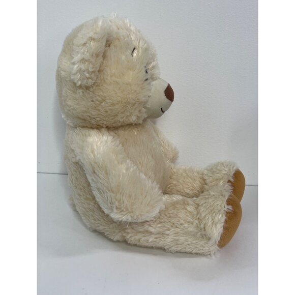 Build A Bear Cream Teddy Bear Plush Stuffed Animal 16 Inch BAB - Picture 9 of 10